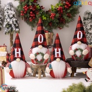 QBK6Q Gnome Faceless Doll Ornaments, Merry Christmas Creative Alphabet Standing Gnome, Portable Happ