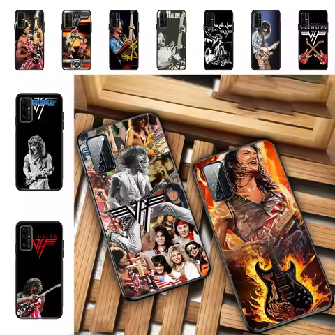 E-Eddie V-Van-Halen Music Guitar Phone Case For Huawei Honor 10 Lite 9 20 7A 9X 30 50 60 70 Pro Plus