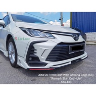 toyota altis 2020 2022 bodykit skrit