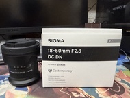 SIGMA 18-50mm F2.8 DC DN FOR Canon RF Mount