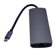 Typec docking station usb3.0 hub 2.5G network card converter notebook docking station 2500MBPS