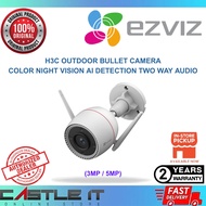 Ezviz H3C Outdoor Bullet Camera 3MP 5MP Color Night Vision AI Detection Two Way Audio