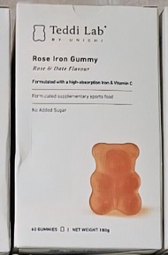 Unichi Teddi Lab 玫瑰鐵小熊軟糖 (Rose Iron Gummy)