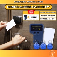 Buy 1 Free 3 | RFID Reader Writer RFID Copier 125khz Card Copier Duplicator for Condo Door Access Co
