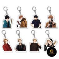 Anime Manga Keychain Given Yaoi BL Given Acrylic Harajuku ji Backpack Bag Decoration Accessory