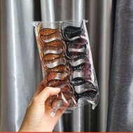 Set of 12 crab claw hairpins, 5-tooth hairpins_GD888