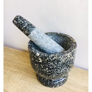 Granite Mortar 5.5 Inch Stone With Pestle
