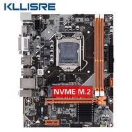 เมนบอร์ด B75ของ kllisre M.2 LGA 1155สำหรับ I5 I3 I7 CPU รองรับหน่วยความจำ DDR3