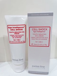 Swissline age intelligence  CELL SHOCK YOUTH-INDUCING EYE CREAM 咶細胞智慧型嫩肌修護眼霜 75ML 特價： HK$1,550.00  利