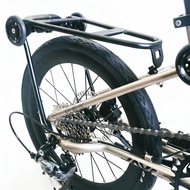 Unionjack rear rack shelf for brompton bike and 16 inch JAVA NEO Folding bike aluminum alloy