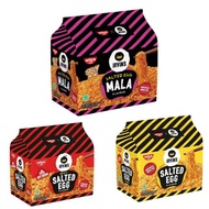 (HALAL) NISSIN x IRVINS Instant noodles Salted  Egg (5's Bag)