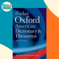 Pocket Oxford American Dictionary and Thesaurus by Oxford Dictionary (US edition, paperback)