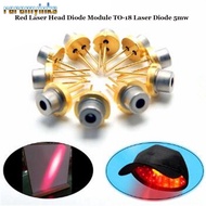 RAREM 1/2/5/10pcs Red Laser Head High Power 5mw 5MW TO-18 Laser Diode