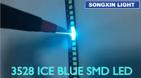 3528 SMD LED lamp beads 1210 bright water blue water-blue (ice blue) 3528 Water-Blue (Ice blue) ligh