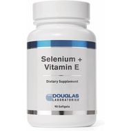 Douglas Laboratories Selenium + Vitamin E | 400 I.U. of Natural Form of Vitamin E and 50 mcg. of Sel