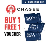 CHAGEE Buy 1 Free 1 Voucher （PLS DM） - Digital Code - Malaysia only