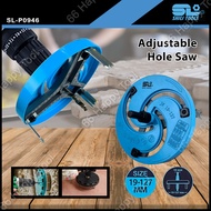 Shili Tools Adjustable Multifunctional Hole Saw Circle Cutter Tool Opener Hole Drill Punch Tool 19-1