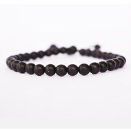 Gelang Kayu Eboni Hitam