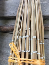 เบ็ดไม้ไผ่พร้อมใช้ยาว 100 เซนติเมตร เบ็ดคันไม้ไผ่ bamboo hook