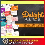 The Delight Fonts Bundle