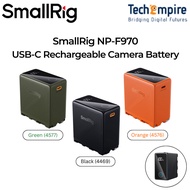 SmallRig NP-F970 USB-C Rechargeable Camera Battery (Black - 4469) (Orange - 4576) (Green - 4577)