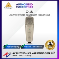 BEHRINGER C-1U USB Studio Condenser Microphone