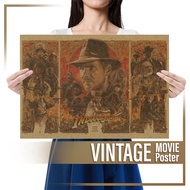 Vintage Poster | Kraft Paper Movie Poster | Retro Movie Poster | Vintage Movie Series | A3 Size