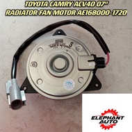 TOYOTA CAMRY ACV40 07'' RADIATOR FAN MOTOR AE168000-1720