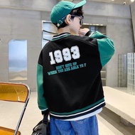 AQC46 Color-matched sports bomber jacket