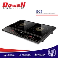 Dowell IC-24 Induction Cooker with free Stainless Steel Cooking Pot