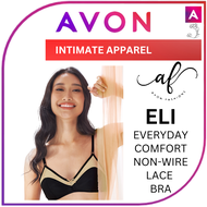 AVON ELI Black Everyday Comfort Non-Wire Soft Cup Bra (Size 32A 32B 33A 34B 36A 36B) Avon Philippine