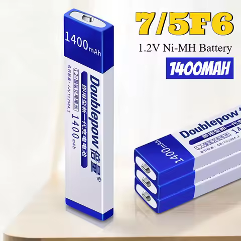 7/5F6 67F6 Ni-MH Battery 1.2V Rechargeable Lithium Batteries 1400mAh 7/5F6 Cell for Panasonic Sony W
