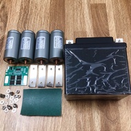 Self-assembled LFP 5Ah motorbike battery, durable for many years of use