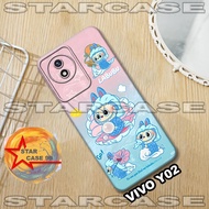 Vivo Y02/S47 rubber Softcase Girl's Motif Vivo Y02/ Vivo Y02 casing Vivo Y02 casing