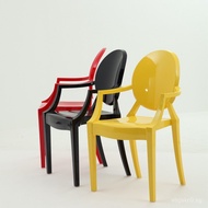 Devil Chair Ghost Chair ins Stackable Transparent Chair Dining Chair Creative Acrylic Designer Hotel