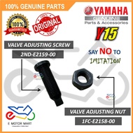 Y15 VALVE ADJUSTING SCREW Y15Z VALVE ADJUSTING NUT[100% ORIGINAL YAMAHA]-2ND-E2159-00 1FC-E2158-00