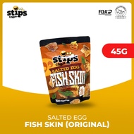 Stips Salted Egg Salmon Fish Skin Chips 45g