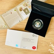 英國皇家鑄幣廠 彼得兔與朋友系列-小貓湯姆50便士銀幣