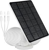 Upgraded, 5w Solar Panel with Charging Alert Breathing Light, Compatible with Google Nest Camera Out