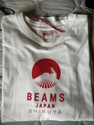 Beams japan 紅繩tee Shibuya限定 M碼