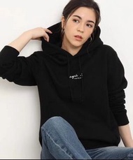 agnes b連帽款袋鼠兜衛衣