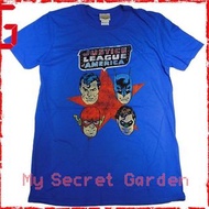 現貨 JUSTICE LEAGUE official t shirt Superman Batman 正義聯盟超人英國入口正版DC Comics T恤 大角咀Walnut 9 取貨  My Secret Garden Store 音樂店