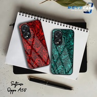 HP MV780 Softcase Glass Glitter Oppo A58 - Oppo A58 Silicone Case - Casing Latest Oppo A58hp