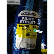 Michelin 110/80-17 Pilot Street Tubeless Tyre 100% Original (PS1 110/80-17)