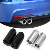 Car Exhaust Tip For BMW 320i 330i Exhaust Tips Muffler Stainless Steel Exhaust Pipe 2018 2019 Nozzle