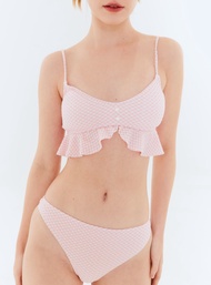 Pearly Bath Swimwear - Picotee High-Waisted Bikini