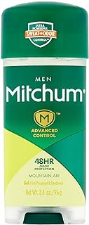 Mitchum Advanced Gel Anti-Perspirant &amp; Deodorant Mountain Air, 3.4 Ounces each (Value Pack of 11)