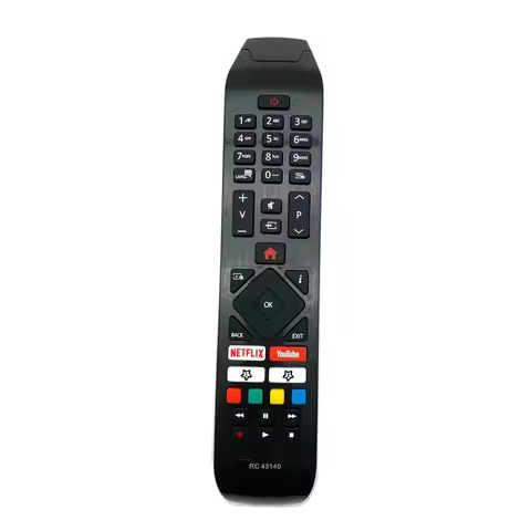 RC43140 Replace Remote for Hitachi TV RC 43140 24HE2000 32HE2000 32HE4000 40HE4000 43HK6000 43HK6500