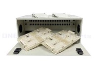 萬赫KC02-48C-4U 48芯機架光纖終端箱4U 48路光纖盒 48口光纖箱 光纖收納配件 末端光纖收容箱