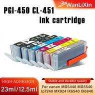 Compatible PGI 450 451 Inkjet ink Cartridge PGI-450 CLI-451 For Canon IP7240 MG5440 MG5540 MG6440 MG